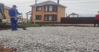 Подсыпка земельного участка в Новокузнецке в октябре