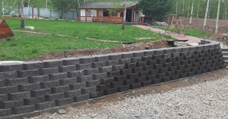 Установка подпорной стенки в Новокузнецке: качество и цена от 2825 руб.